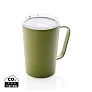  RCS Recycled stainless steel modern vacuum mug with lid, 420 ml - XD Collection