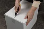  Refillable RCS recycled plastic snap-off knife - XD Collection