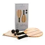  Wooden frescobol tennis set - XD Collection