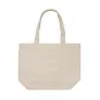  Impact AWARE™ recycled canvas shopper w/pocket 240gsm undyed - XD Collection