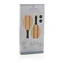  Wooden frescobol tennis set - XD Collection