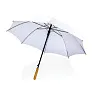  23" Impact AWARE™ RPET 190T auto open bamboo umbrella - XD Collection