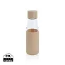  Ukiyo glass hydration tracking bottle with sleeve - Ukiyo