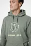  Iqoniq Torres recycled cotton hoodie undyed, natural raw - iqoniq
