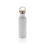  Modern stainless steel bottle with bamboo lid - XD Collection