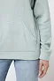  Iqoniq Trivor unisex mikroflis hoodie od recikliranog poliestera - iqoniq