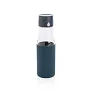  Ukiyo glass hydration tracking bottle with sleeve - Ukiyo