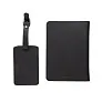  Swiss Peak GRS recycled PU travel gift set - Swiss Peak