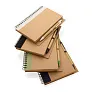  Kraft spiral notebook with pen - XD Collection