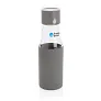 Ukiyo glass hydration tracking bottle with sleeve - Ukiyo