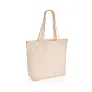  Impact AWARE™ recycled canvas shopper w/pocket 240gsm undyed - XD Collection