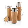 Leak proof bamboo vacuum bottle - XD Collection