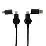  Oakland RCS recycled plastic 6-in-1 fast charging 45W cable - Urban Vitamin