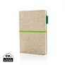  A5 notes s koricom od eko pamučne jute - XD Collection