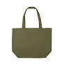  Impact AWARE™ recycled canvas shopper w/pocket 240gsm undyed - XD Collection