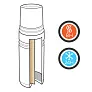  Swiss Peak Elite  1L copper vacuum flask - Swiss Peak