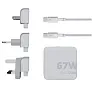 Xtorm XVC2067 GaN Ultra 67W putni punjač s USB-C PD kabelom od 100W - Xtorm