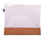 CreaBeauty Cork L RPET custom cosmetic bag