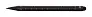 Ruloid inkless pen with ruler