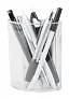 Crystalline pen holder