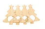 Julmiddag napkin ring set