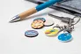 ColoShop trolley coin keyring