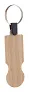 BooCart EU bamboo trolley coin keyring