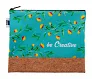 CreaBeauty Cork L RPET custom cosmetic bag
