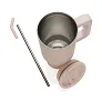 Embrace deluxe šalica od RCS recikliranog nehrđajućeg čelika, 900 ml - XD Collection