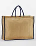  Shopper torba od prirodne uštirkane jute - Westford Mill