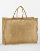 Shopper torba od prirodne uštirkane jute - Westford Mill