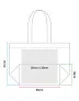  Klasična shopper torba od prirodne uštirkane jute - Westford Mill