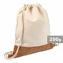 Cotton drawstring bag with cork element