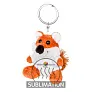Canny Plush fox, keyring