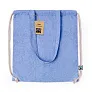  Recycled cotton drawstring bag, shopping bag