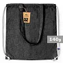  Recycled cotton drawstring bag, shopping bag