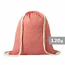  Recycled cotton drawstring bag