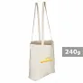  Cotton shopping bag, 240 g/m2