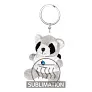 Lewis Plush racoon, keyring