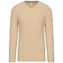  MEN'S LONG-SLEEVED V-NECK T-SHIRT - Kariban