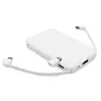 Presley Power bank 5000 mAh with integrated cables, adapter included