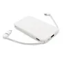 Presley Power bank 5000 mAh with integrated cables, adapter included