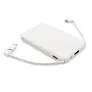 Presley Power bank 5000 mAh with integrated cables, adapter included