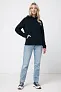  Iqoniq Trivor recycled polyester microfleece hoodie, storm grey - iqoniq