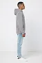  Iqoniq Trivor recycled polyester microfleece hoodie, storm grey - iqoniq