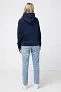  Iqoniq Trivor recycled polyester microfleece hoodie, storm grey - iqoniq