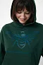  Iqoniq Jasper recycled cotton unisex hoodie - iqoniq