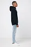  Iqoniq Trivor recycled polyester microfleece hoodie, storm grey - iqoniq