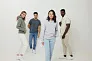  Iqoniq Torres recycled cotton hoodie undyed, natural raw - iqoniq