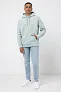  Iqoniq Trivor unisex mikroflis hoodie od recikliranog poliestera - iqoniq